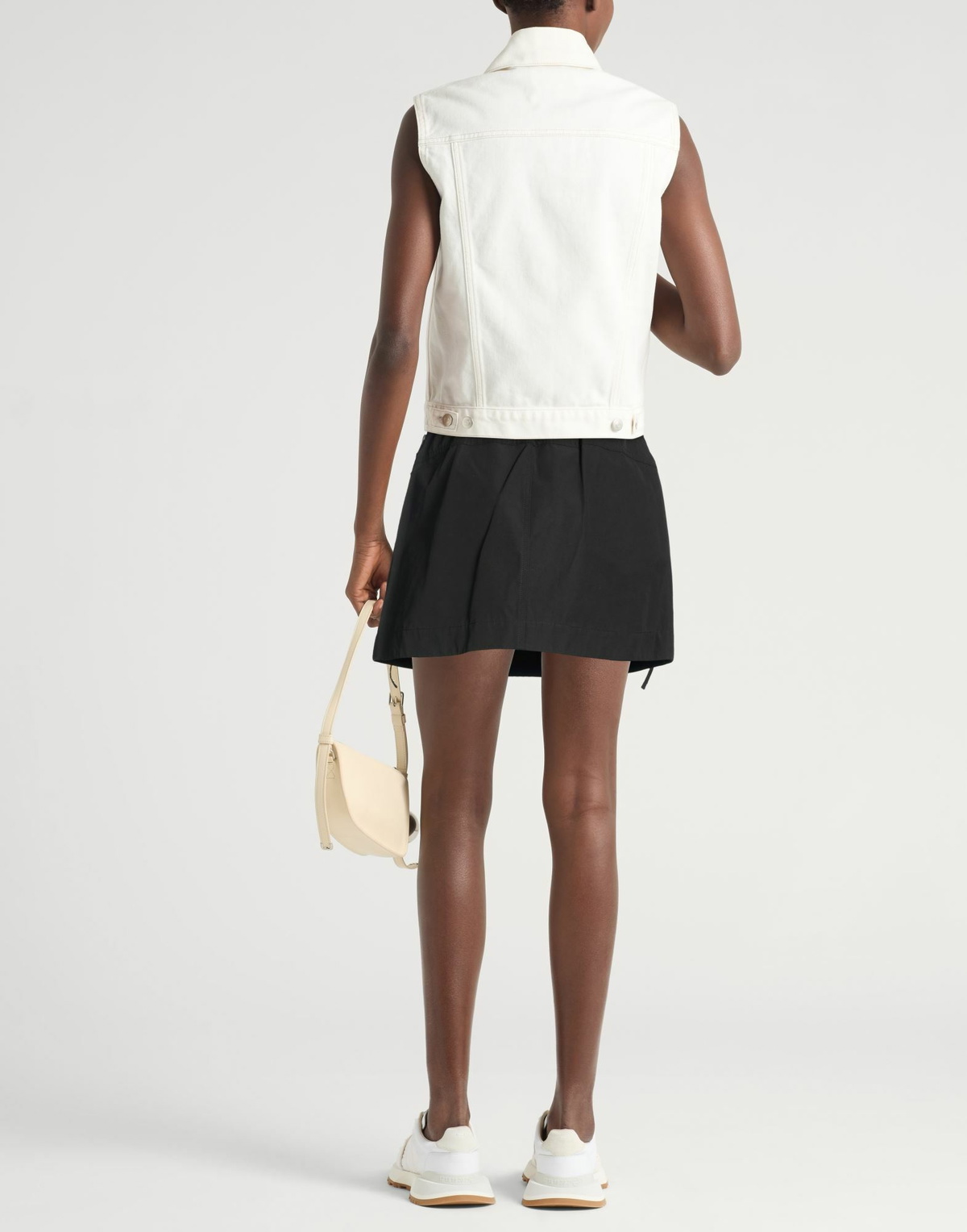 Helmut Lang Womens Mini skirt in Black