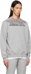 Burberry Grey Location Sweatshirt