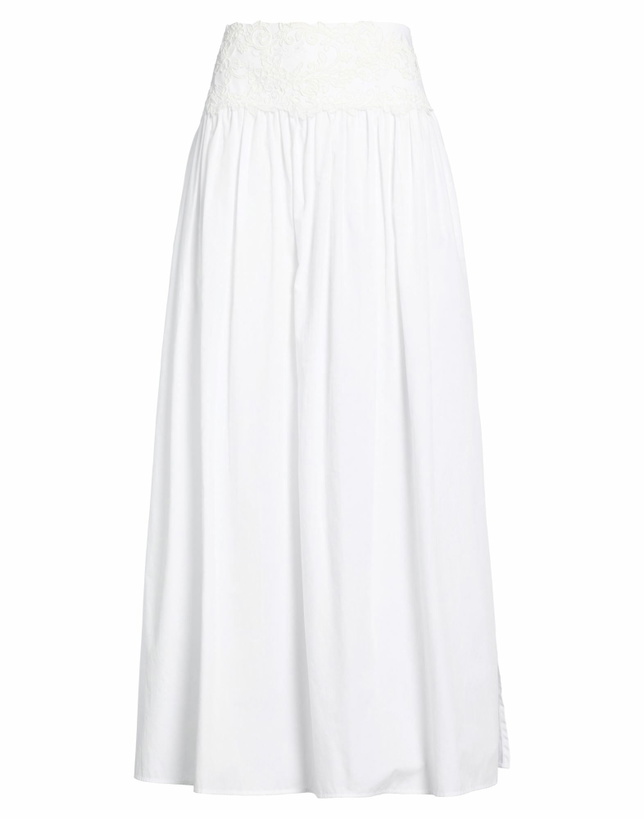 Photo: Ermanno Scervino Womens Maxi skirt in White