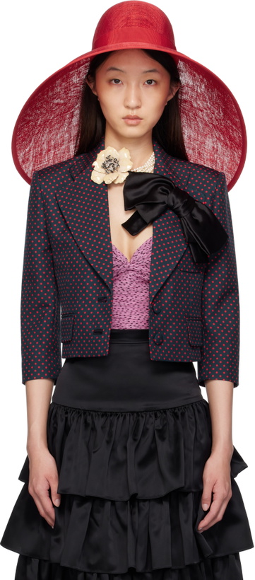 Photo: Valentino Garavani Red Large Brim Hat