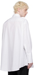 AMI Paris White Button Down Shirt