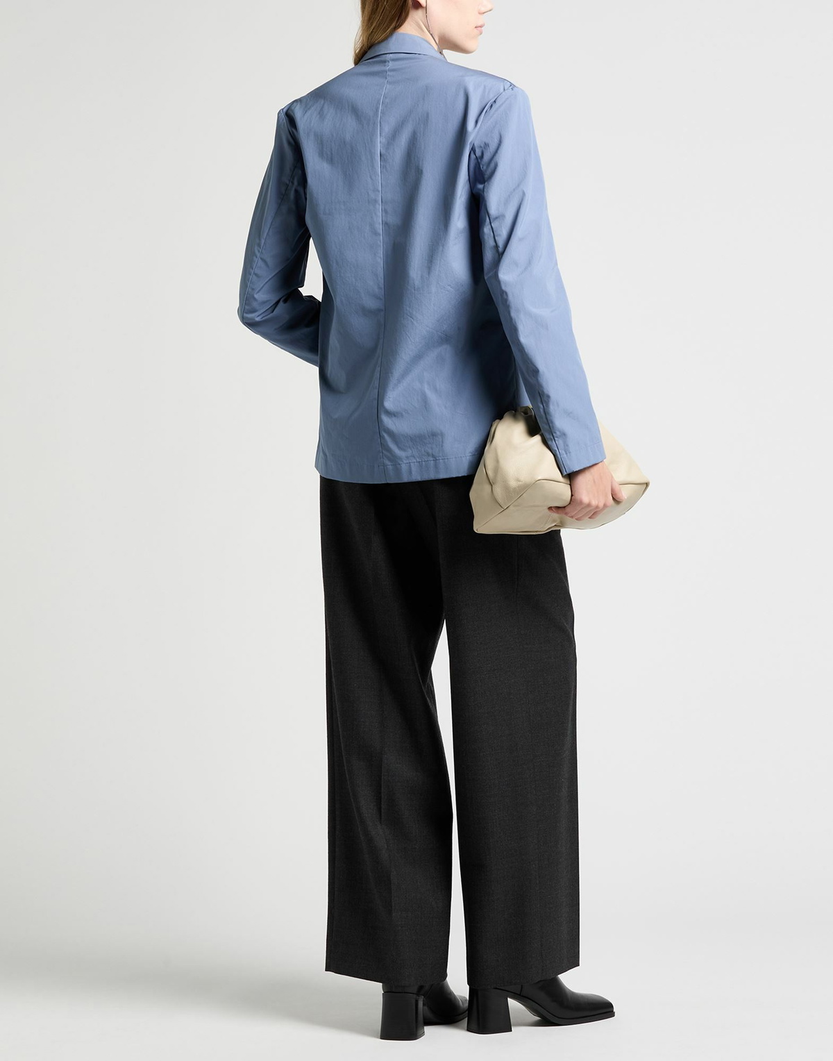 Dries Van Noten Womens Blazer Pastel in Blue