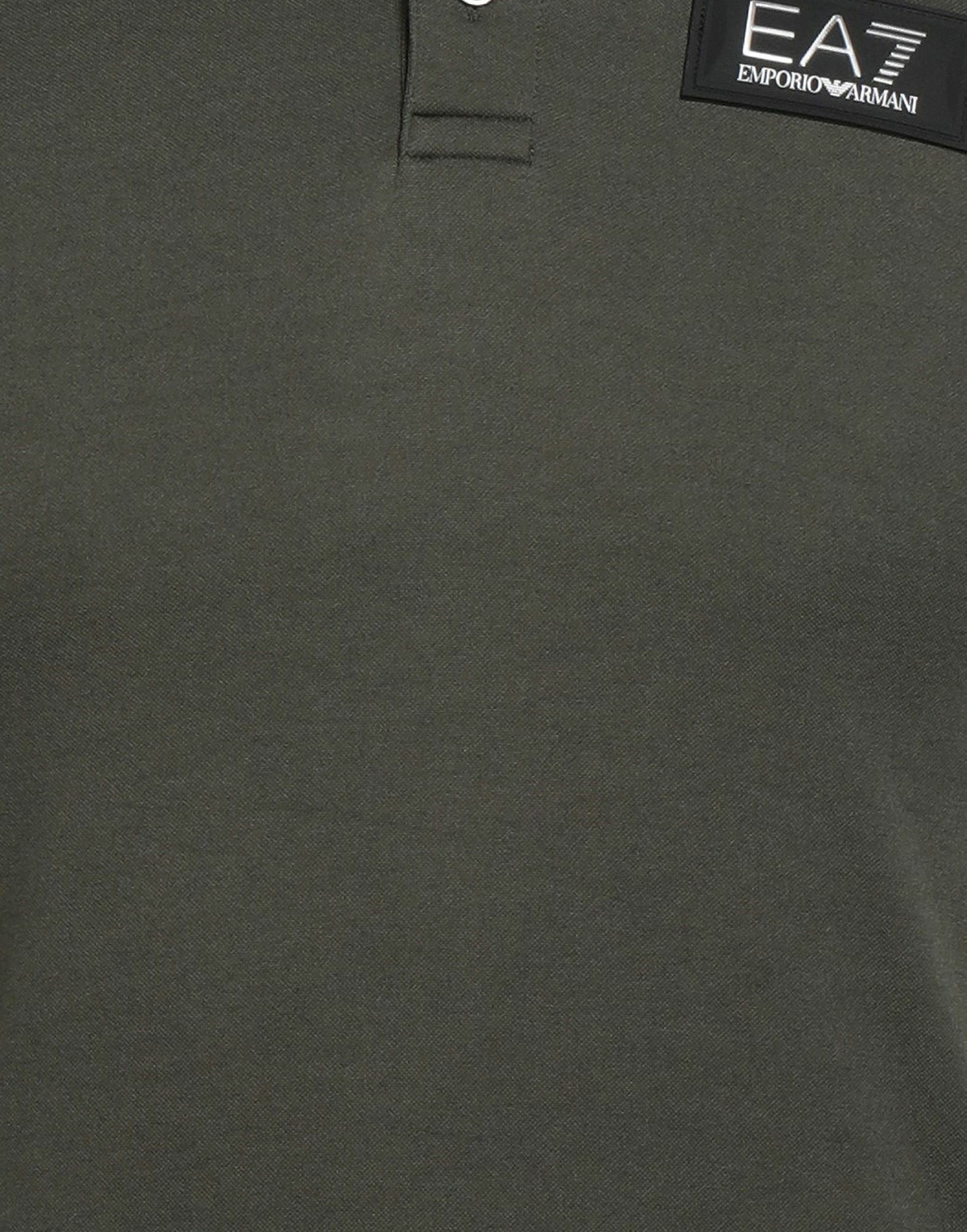 Ea7 Mens Polo shirt Military in Green