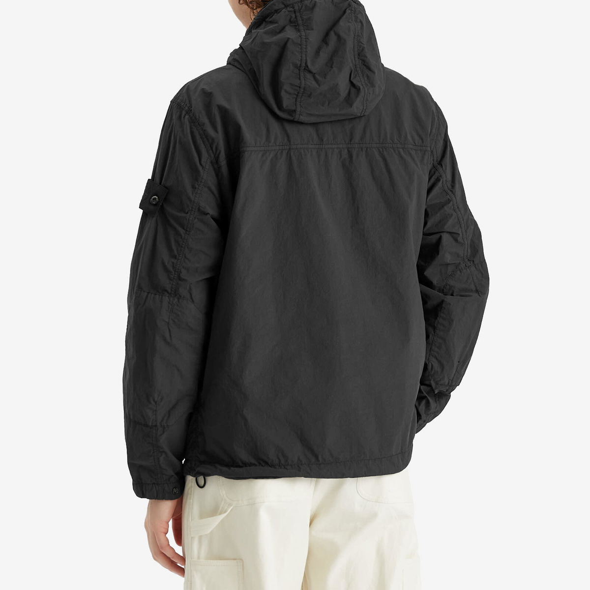 Stone Island Men's Ghost Piece Nylon Smerigliato Short Parka