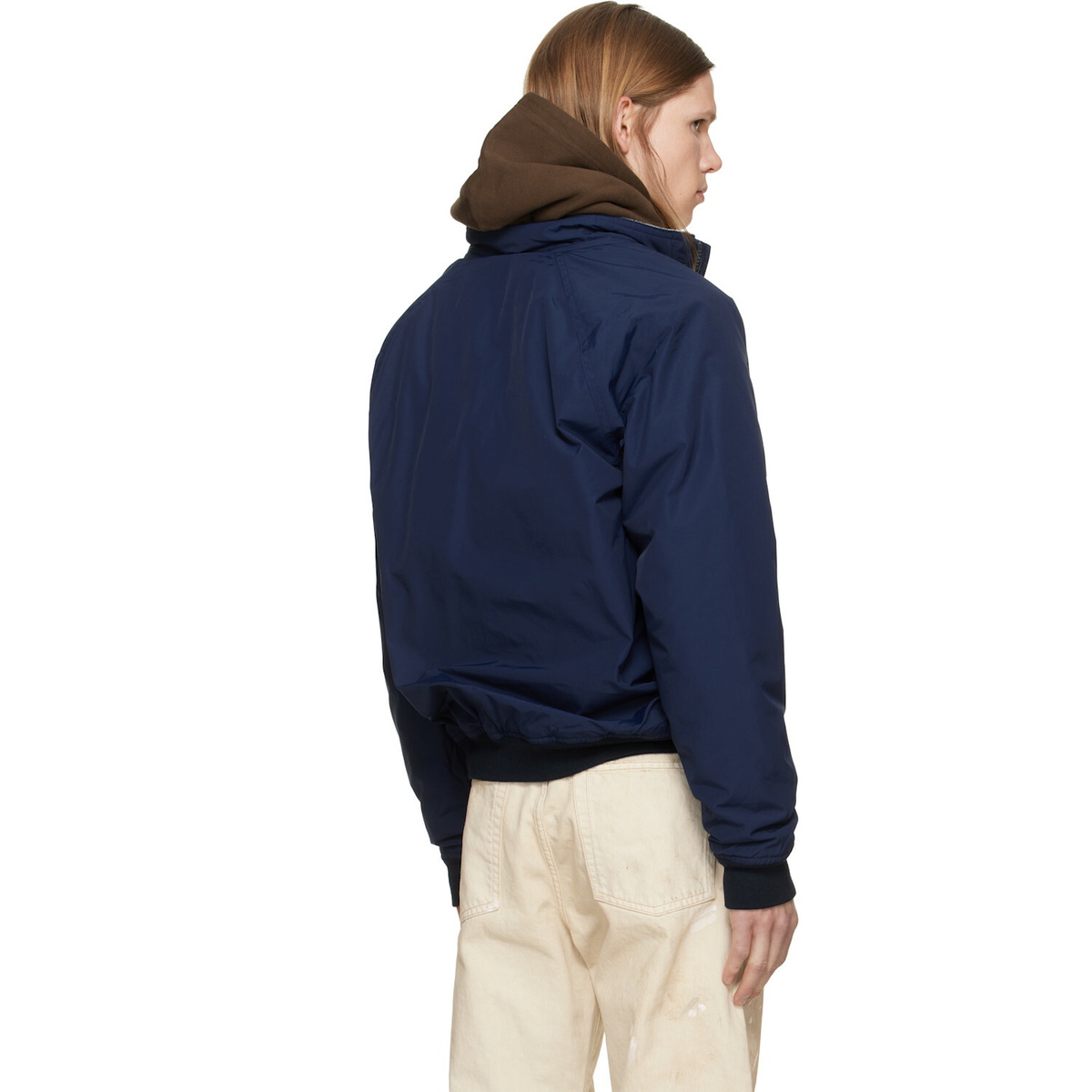 Polo Ralph Lauren Navy Nylon Bomber Jacket