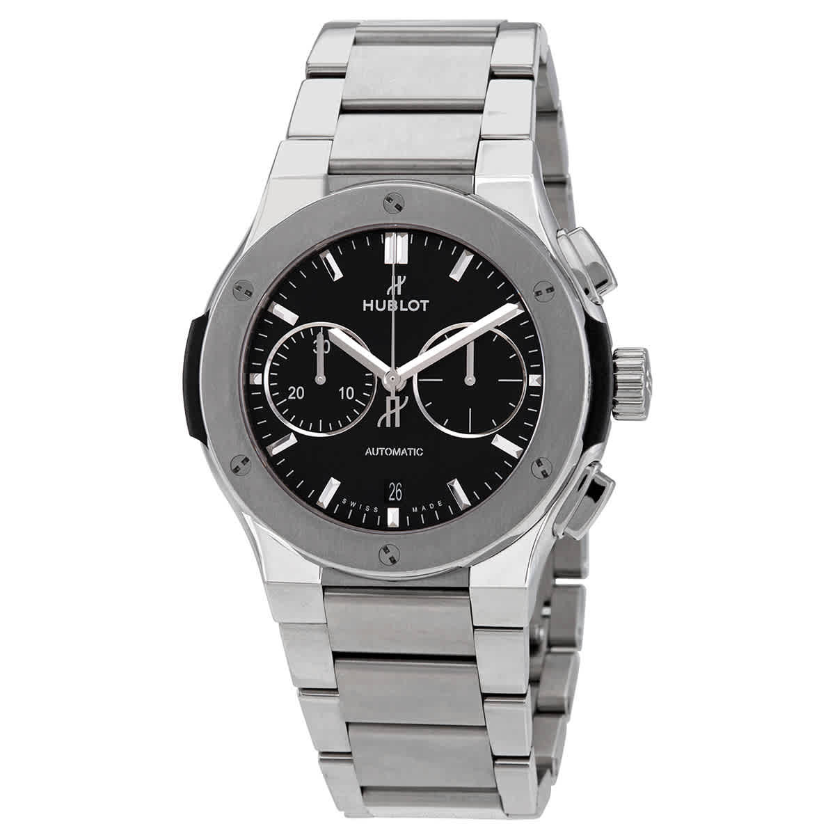 Hublot Classic Fusion Chronograph Automatic Black Dial Watch 540.NX.1170.NX
