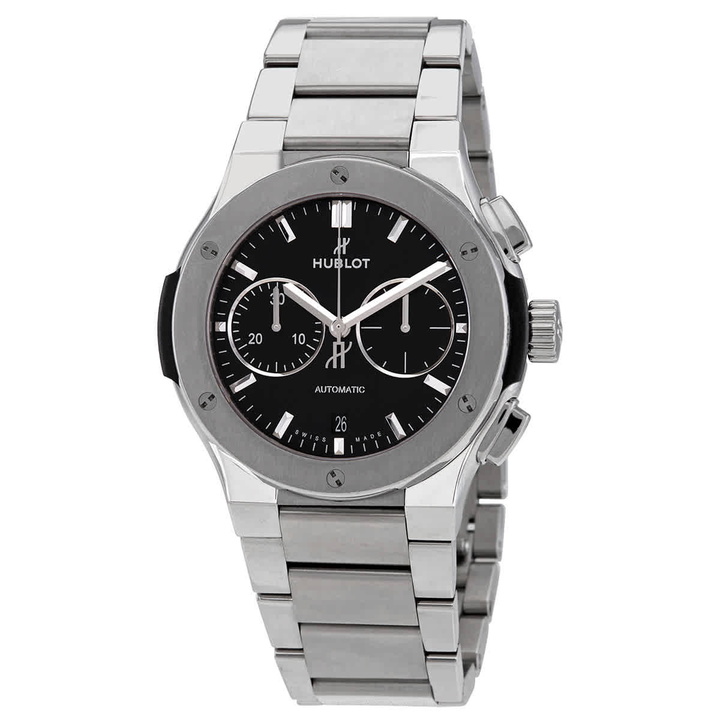 Photo: Hublot Classic Fusion Chronograph Automatic Black Dial Watch 540.NX.1170.NX