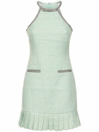 SELF-PORTRAIT - Bouclé Mini Dress