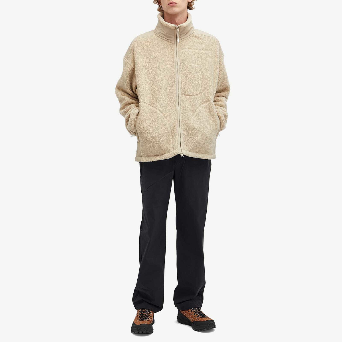 Blaest Men's Skala Polartec Fleece Jacket in Beige