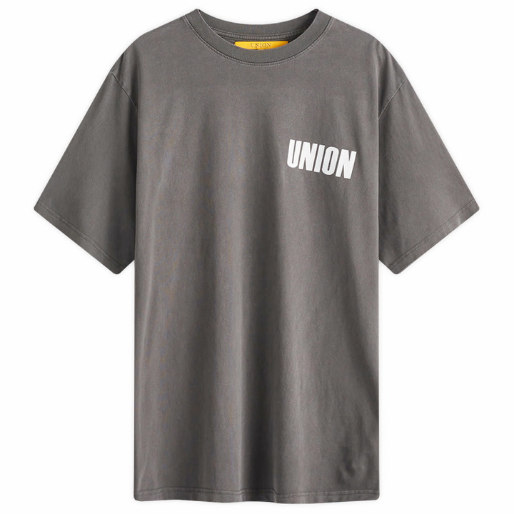 Photo: Union LA Men's Core Logo T-Shirt in Vintage Black