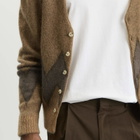 Second/Layer Men's Second Layer Chevy Cardigan in Brown/Gray