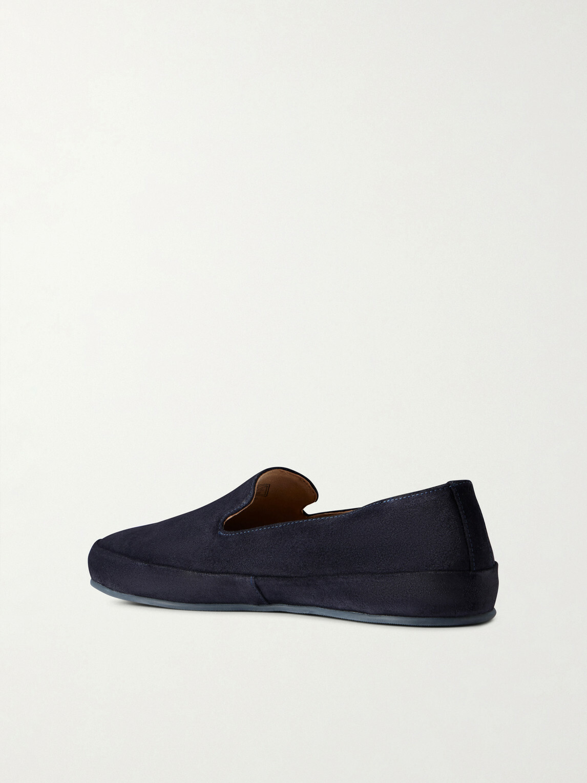 Mulo - Evening Suede Loafers - Blue