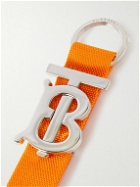 Burberry - Leather-Trimmed Webbing Key Ring