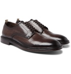 Officine Creative - Cornell Leather Derby Shoes - Men - Brown
