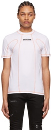 Just Cavalli White Polyester T-Shirt
