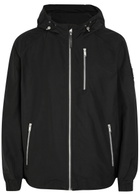 Moose Knuckles Charlesbourg Hooded Shell Jacket Black