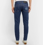 Balmain - Skinny-Fit Stretch-Denim Jeans - Men - Blue