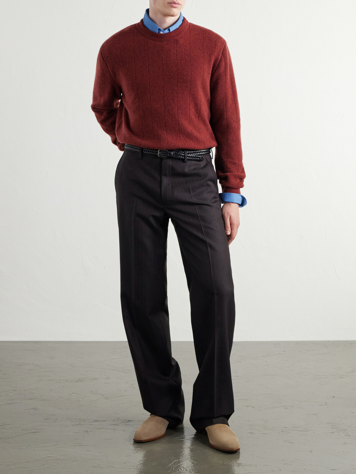 Oliver Spencer - Blenheim Wool Sweater - Red