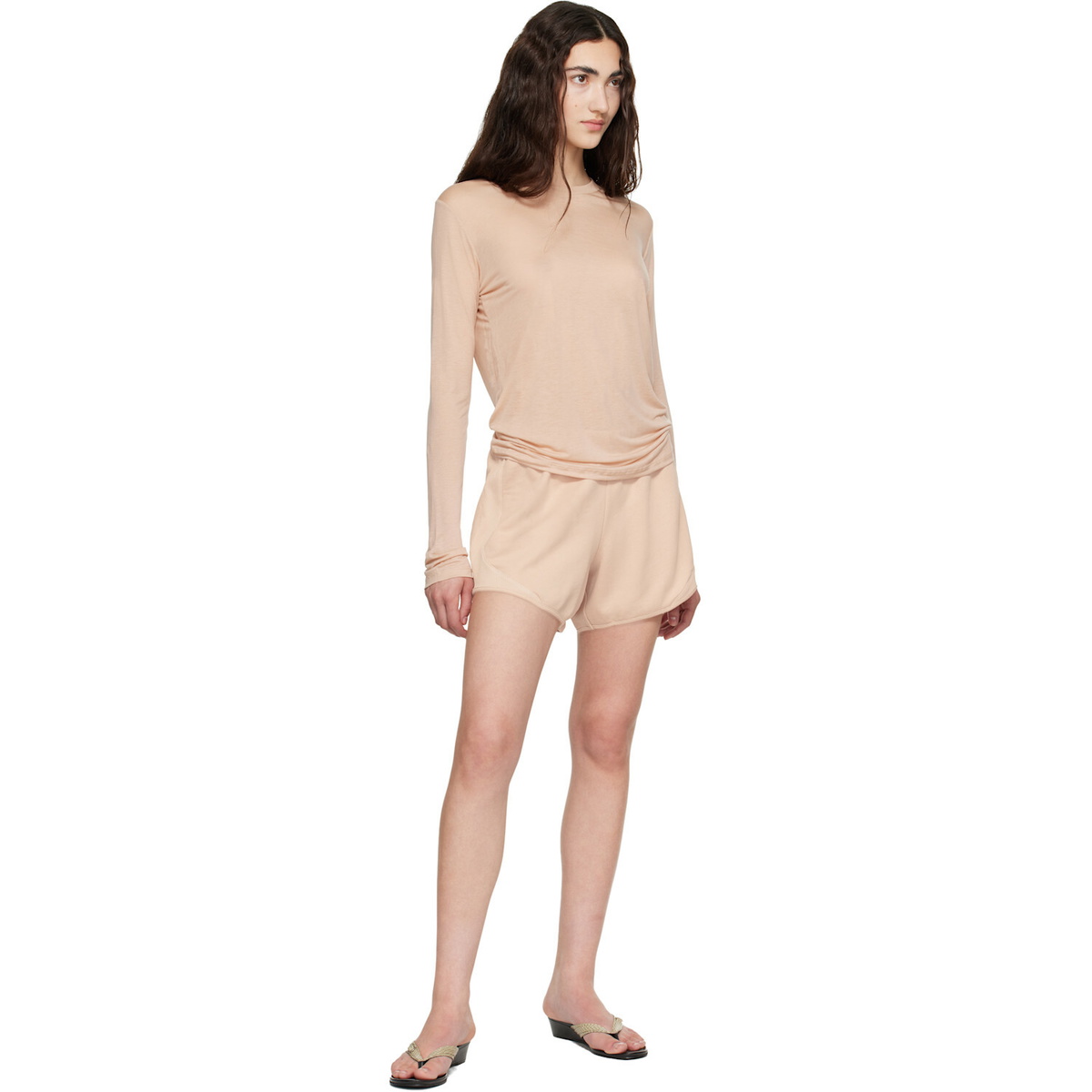 Baserange Pink Ran Shorts