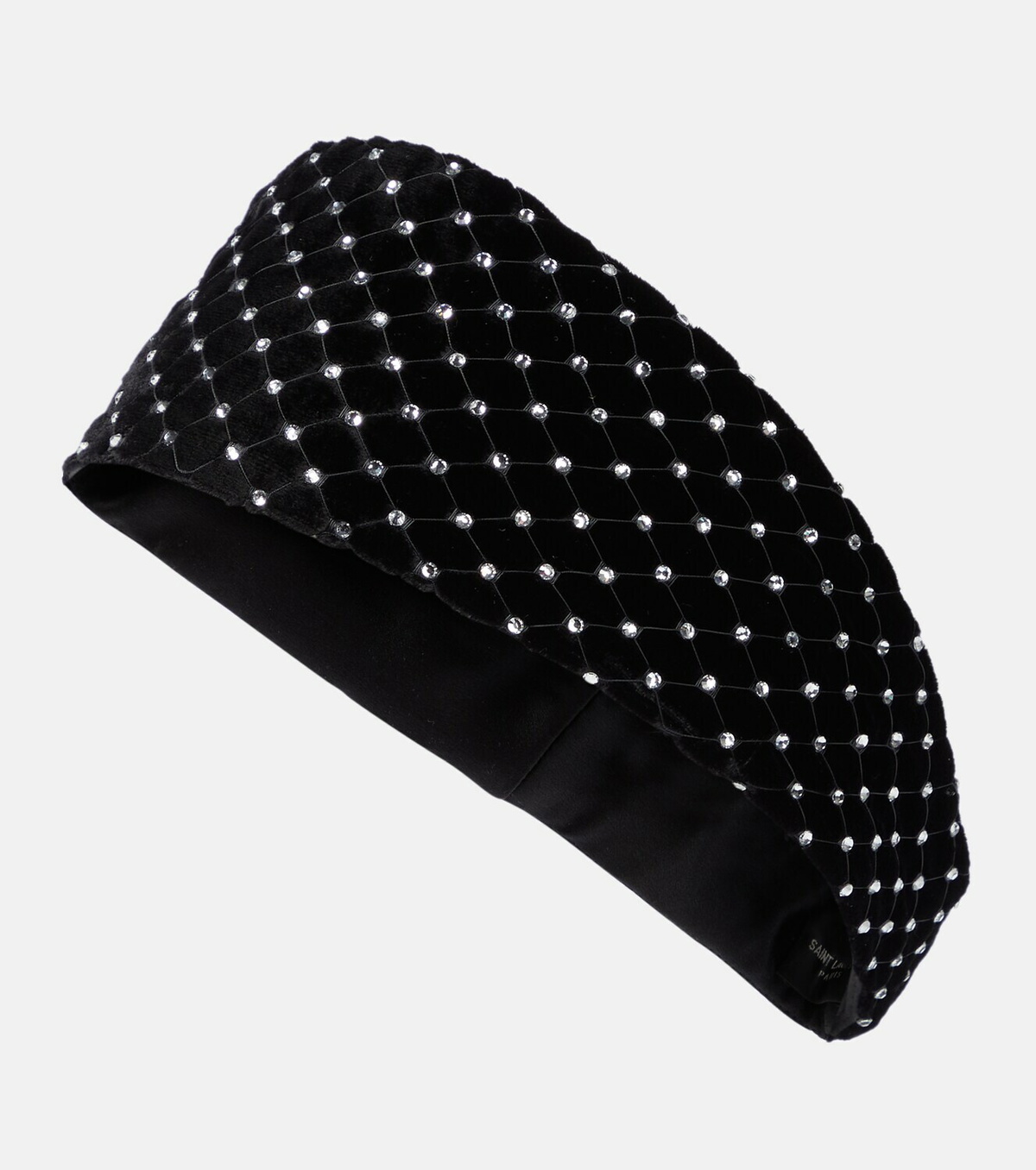 Saint Laurent - Crystal-embellished headband Saint Laurent display picture 1