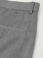 Jil Sander - Straight-Leg Panelled Wool-Ripstop Trousers - Gray