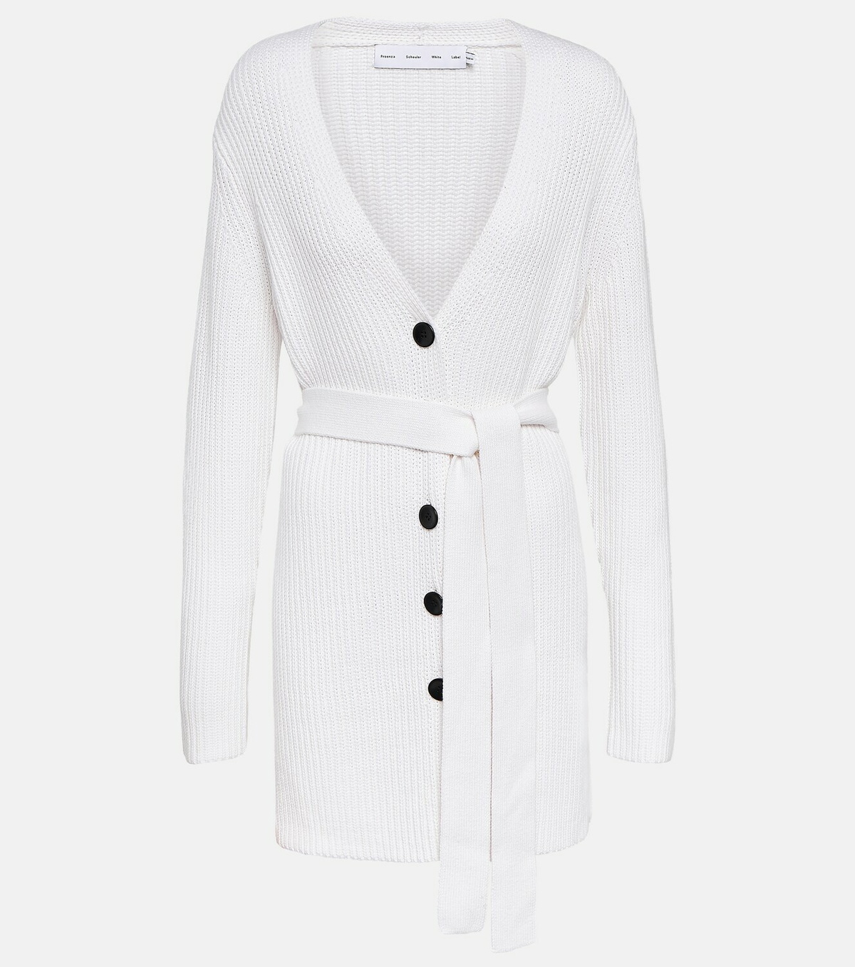 Proenza Schouler White Label cotton and cashmere cardigan