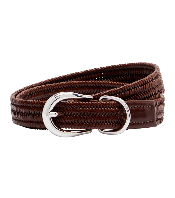 Photo: Déhanche Loom braided leather belt