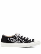 VIVIENNE WESTWOOD - Low Top Plimsolls Eco Leather Sneakers