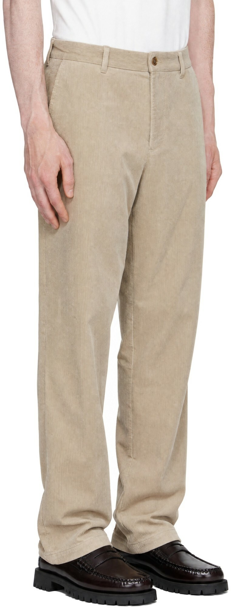 A.P.C. Beige Lawrence Trousers