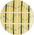 The Conran Shop Multicolor Cross Hatch Plate Set, 6 pcs