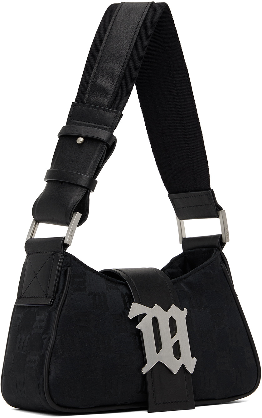 MISBHV Black Small Monogram Shoulder Bag MISBHV