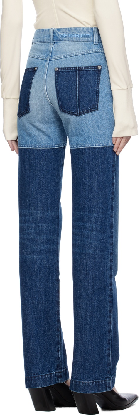 Peter Do Blue Combo Jeans