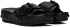 At.Kollektive Black Natacha Ramsay Levi Edition Studded One Sandals