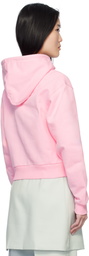 Sandy Liang Pink Regina Hoodie
