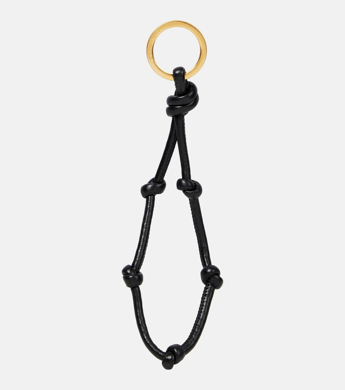 Bottega Veneta - Knotted leather keyring