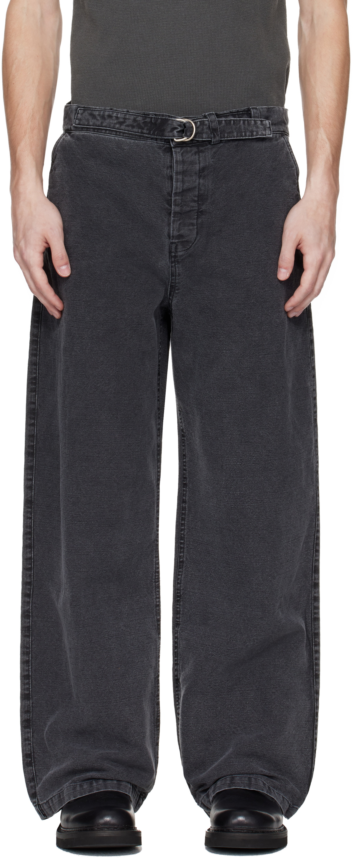 パンツ OUR LEGACY STERN CHINO OUR LEGACY Gray Stern Chino Trousers Our Legacy