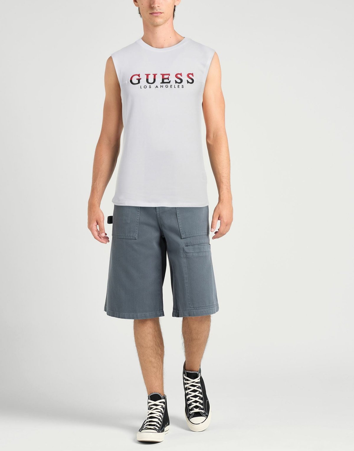 Guess Mens T-shirt in White