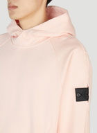 Stone Island Shadow Project - Hooded Sweatshirt in Pink