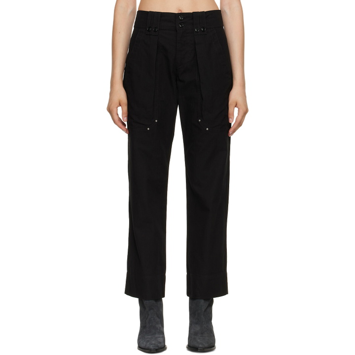 Photo: Isabel Marant Black Amandine Trousers