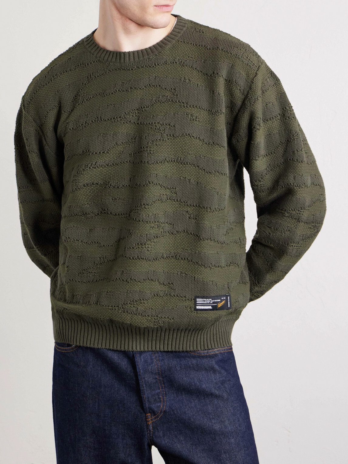 Neighborhood - Cotton Sweater - Green