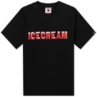 ICECREAM Men's Drippy T-Shirt in Black