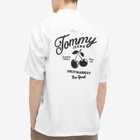 Tommy Jeans Men's Resort Vacation Shirt in White