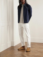 James Perse - Slub Cotton and Linen-Blend Jersey T-Shirt - Neutrals