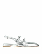 Stuart Weitzman Womens Ballet flats in Silver