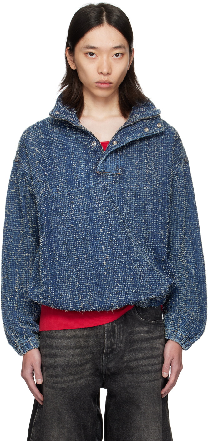 Diesel Women's DE Flowye Jacket Blue