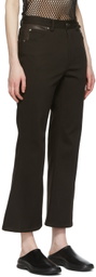 Maiden Name SSENSE Exclusive Brown Brea Jeans