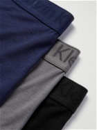 Calvin Klein Underwear - Three-Pack Stretch Lyocell-Blend Boxer Briefs - Multi