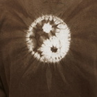 W'menswear Women's Shibori Yin Yang T-Shirt in Ebony