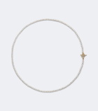 David Yurman Pearl Classics Petite 18kt gold necklace with freshwater pearls and diamonds