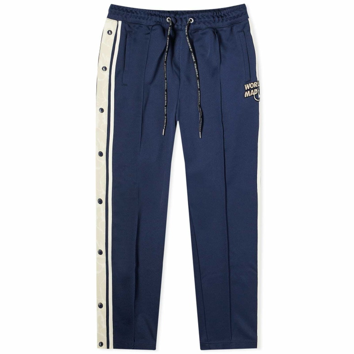 Photo: A Bathing Ape Men's Jersey Track Pants in Navy